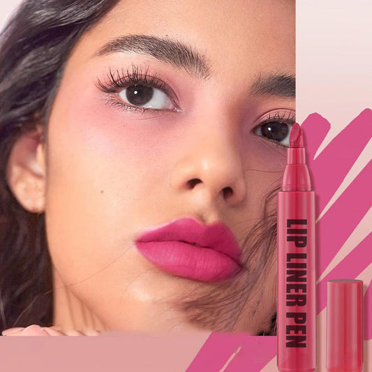Lápiz delineador de labios mate