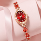 Elegante Reloj de Cuarzo Resistente al Agua para Mujer