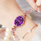 Elegante Reloj de Cuarzo Resistente al Agua para Mujer
