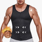 Chaleco reductor con cremallera para hombre