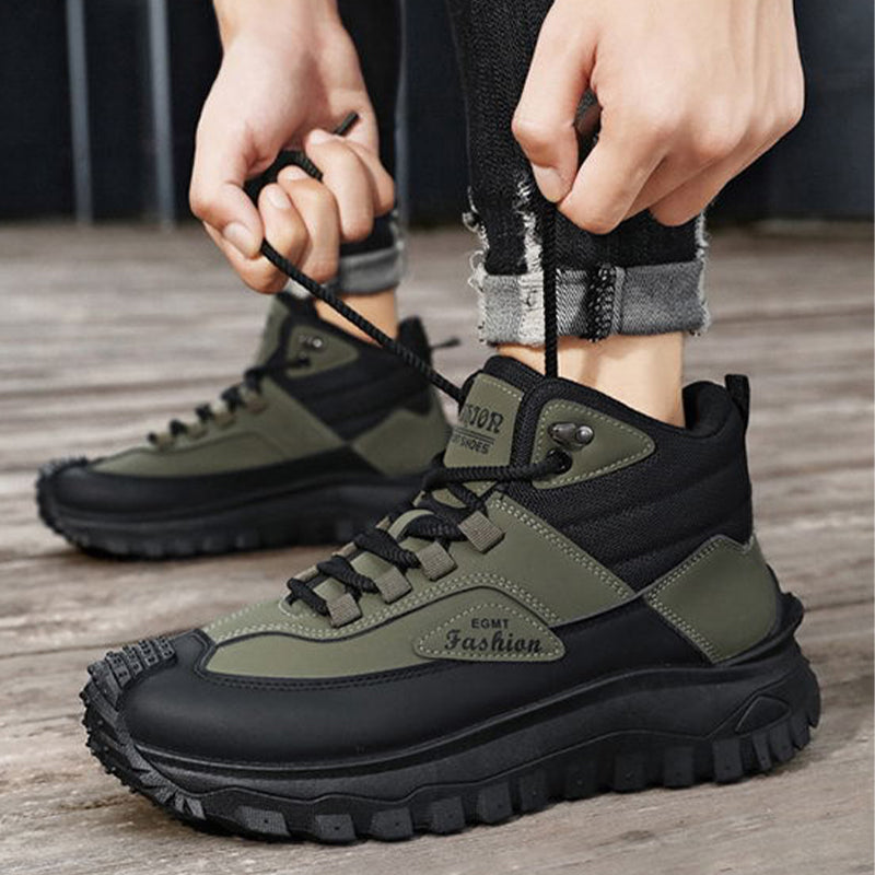 Retro Hiking Boots - Waterproof & Outdoor Friendly