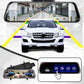 🔥Dash Cam con pantalla táctil y cámara de visión trasera🚘📹