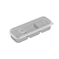 Caja organizadora con compartimento para mantener la frescura en el refrigerador