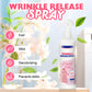 Spray antiarrugas multifunció