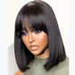 Peluca Bob Natural y con Estilo hasta los Hombros para Mujer