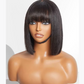 Peluca Bob Natural y con Estilo hasta los Hombros para Mujer