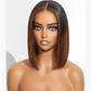 Peluca Bob Natural y con Estilo hasta los Hombros para Mujer