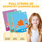 Libro de Figuras Geométricas en 3D con Hilo