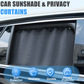 Parasoles y cortinas de privacidad para automóviles