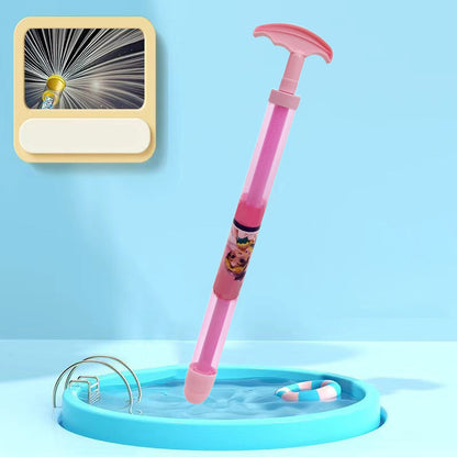 Divertida Pistola de Agua de Juguete de Fuego Artificial de Jalar