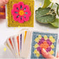 Baraja de cartas Granny Square: 50 diseños para combinar