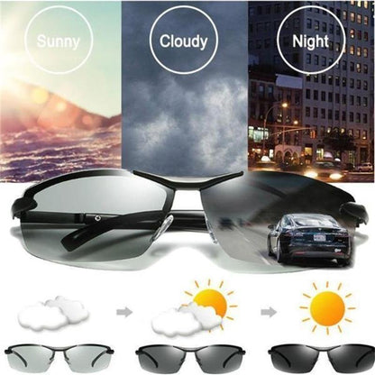 Nuevas gafas de sol antirreflejos que cambian de color (50% DE DESCUENTO)