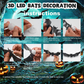 🔥 ÚLTIMO DÍA DE PROMOCIÓN - 50 % DE DESCUENTO 🔥🦇Decoración de pared LED con murciélagos en 3D para Halloween