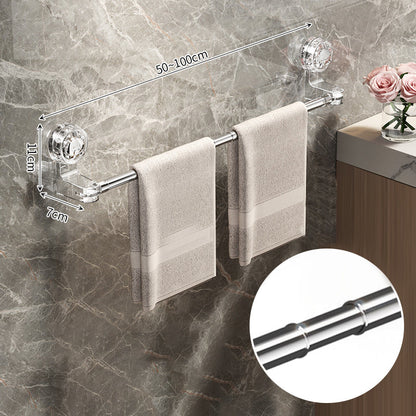 ✨Oferta por tiempo limitado✨Barra toallero ajustable con ventosa