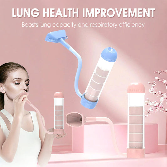 🔥¡Oferta Relámpago!🔥 Entrenador de Respiración Pulmonar Compacto Ajustable | 50% DESCUENTO