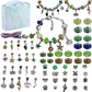💫 50% DE DESCUENTO ! 🎁 Kit para Crear Pulseras con Charms - Incluye Cuentas y Herramientas, Diseño Divertido para Regalo o Manualidades 👧📦
