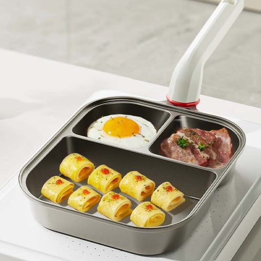 🍳🔥Sartén 3 en 1 de gran capacidad con forma de taza