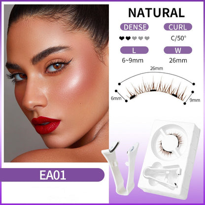 Pestañas Magnéticas Reutilizables con Aplicador