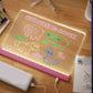 🌟Kit DIY para montar una pizarra de dibujo iluminada infantil