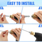 Heavy Duty Hose High-Pressure Washer Spray Nozzle Kit