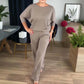 👗 60% OFF! ✨ Elegante Cárdigan de Línea Larga y Conjunto de Top & Pantalones de 3 Piezas – Estilo y Comodidad 🌟