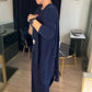 👗 60% OFF! ✨ Elegante Cárdigan de Línea Larga y Conjunto de Top & Pantalones de 3 Piezas – Estilo y Comodidad 🌟