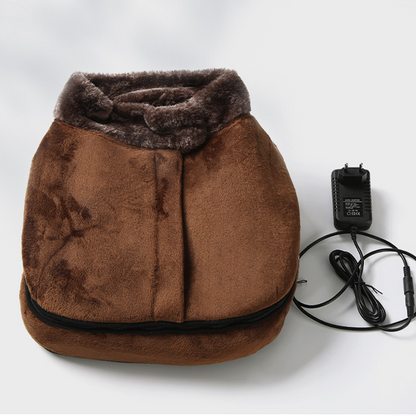 2-in-1 Electric Foot Warmer with Massage
