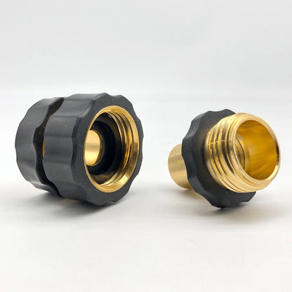 Conector rápido para manguera de jardín de 3/4 de pulgada