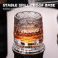 360° Rotating Whiskey Glass Tumbler