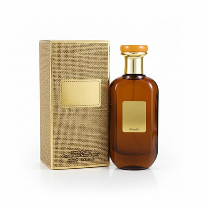 Perfume con aroma característico de larga duración