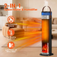 🔥【1° Más Vendido】🔥Aire seco/calor desigual?Expertos hogar recomiendan! 🔥 PTC+💧 Humidificador+🎇 3D! Calefactor invierno