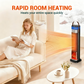 🔥【1° Más Vendido】🔥Aire seco/calor desigual?Expertos hogar recomiendan! 🔥 PTC+💧 Humidificador+🎇 3D! Calefactor invierno