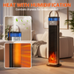 🔥【1° Más Vendido】🔥Aire seco/calor desigual?Expertos hogar recomiendan! 🔥 PTC+💧 Humidificador+🎇 3D! Calefactor invierno