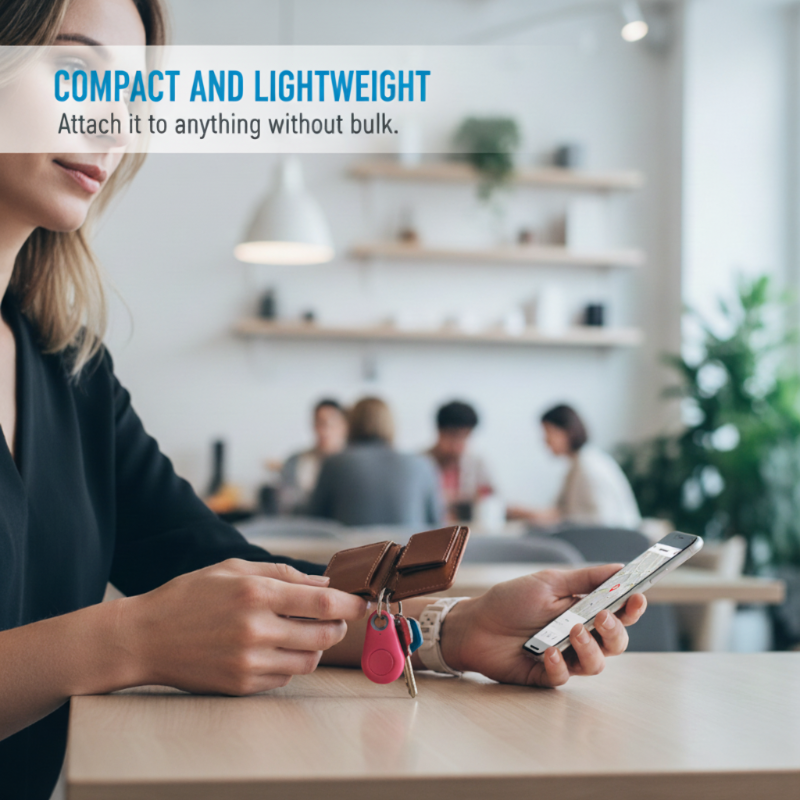 Anti-Lost Bluetooth Tracker for Keys & Pets