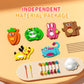 Kit de manualidades DIY para niños: diversión con la costura