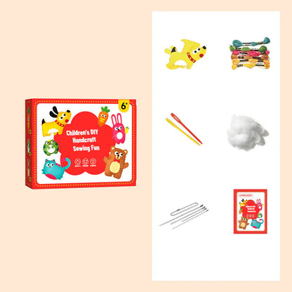 Kit de manualidades DIY para niños: diversión con la costura