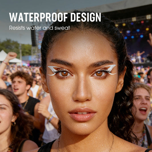 Stickers Dorados para Ojos de Larga Duración | Maquillaje Adhesivo