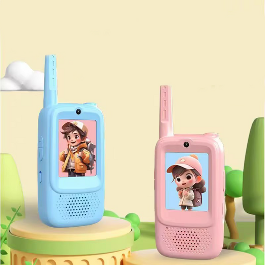 🎥📡 ¡50% OFF! Walkie Talkies con Video Recargables para Niños – Diversión y Comunicación Segura 🇲🇽