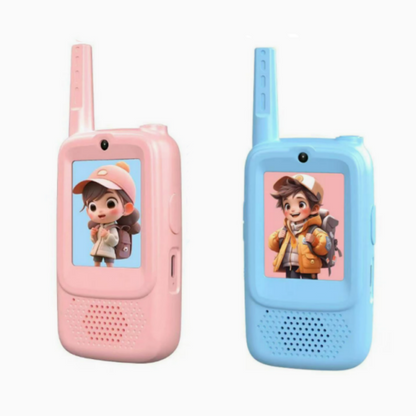 🎥📡 ¡50% OFF! Walkie Talkies con Video Recargables para Niños – Diversión y Comunicación Segura 🇲🇽
