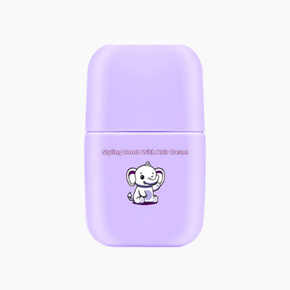 Peine para peinar con crema para el cabello