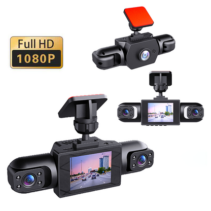 🎁 ¡60% DE DESCUENTO HOY! 🔥 Sistema Full View Car Dashcam – Grabación Total y Seguridad Máxima 🚗💥