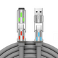 ✨Buy 1 get 1 free-Universal RGB 4-in-1 Fast Charging Cable-Completely upgraded