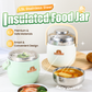 Termo para alimentos de acero inoxidable con aislamiento al vacío de 1,5 l