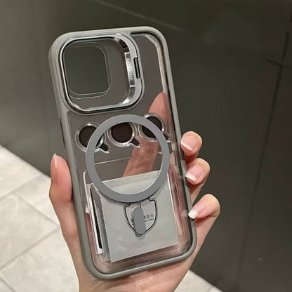Funda Magnética con Soporte Invisible y Protección de Cámara