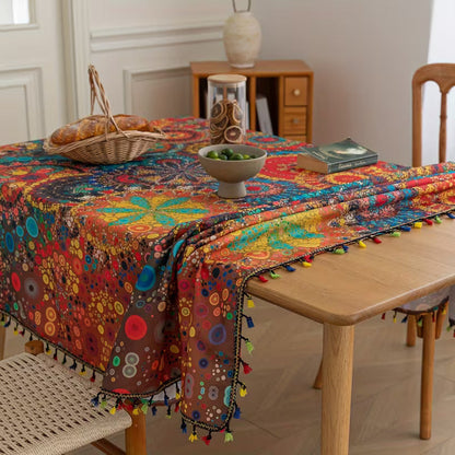 Mantel decorativo estampado