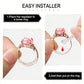 Ajustador de Tamaño Invisible para Anillos Flojos