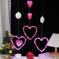 3PCS Valentine's Day Window Light Decoration with Timer