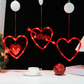 3PCS Valentine's Day Window Light Decoration with Timer