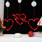 3PCS Valentine's Day Window Light Decoration with Timer