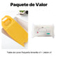 Tabla de Lavar Portátil Pequeña y Reforzada con Jabonera Integrada